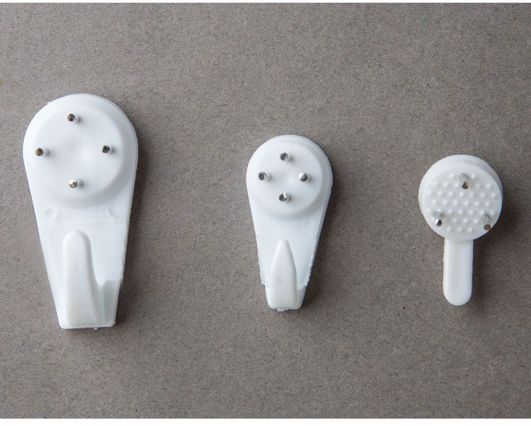 创意家居无痕迹墙钉 照片墙十字绣挂钟相框 无痕粘钩无痕钉小锤子