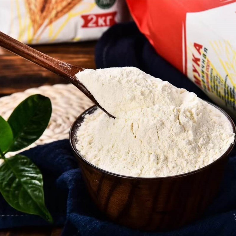 俄罗斯原装进口阿尔泰高筋面粉面条饺子粉烘焙原料家用2000克/包