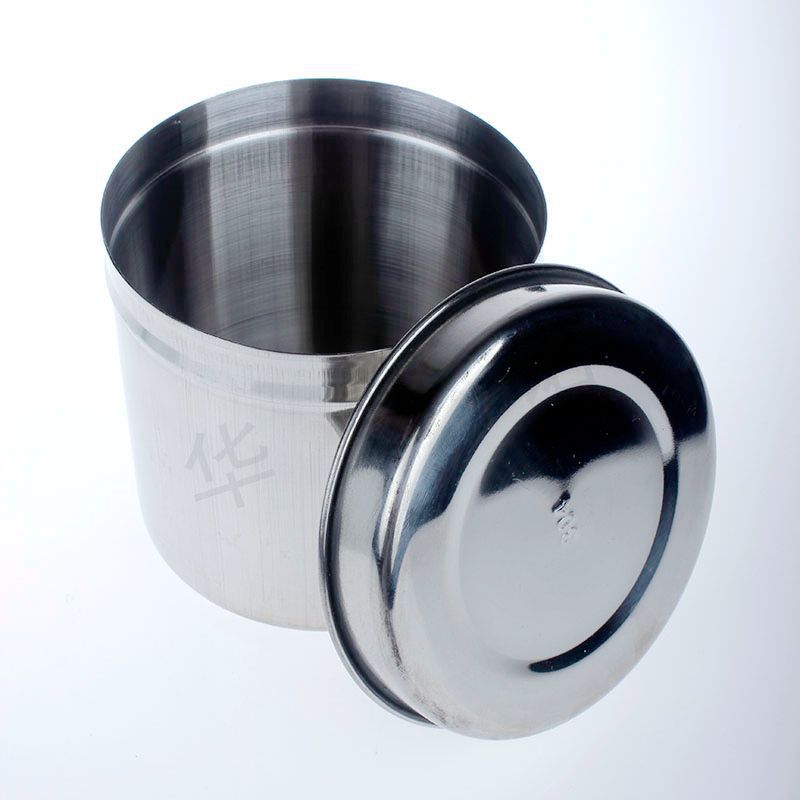 加厚304防碘伏不锈钢 油膏缸碘伏缸棉花缸子消毒缸 酒精 缸纱布缸