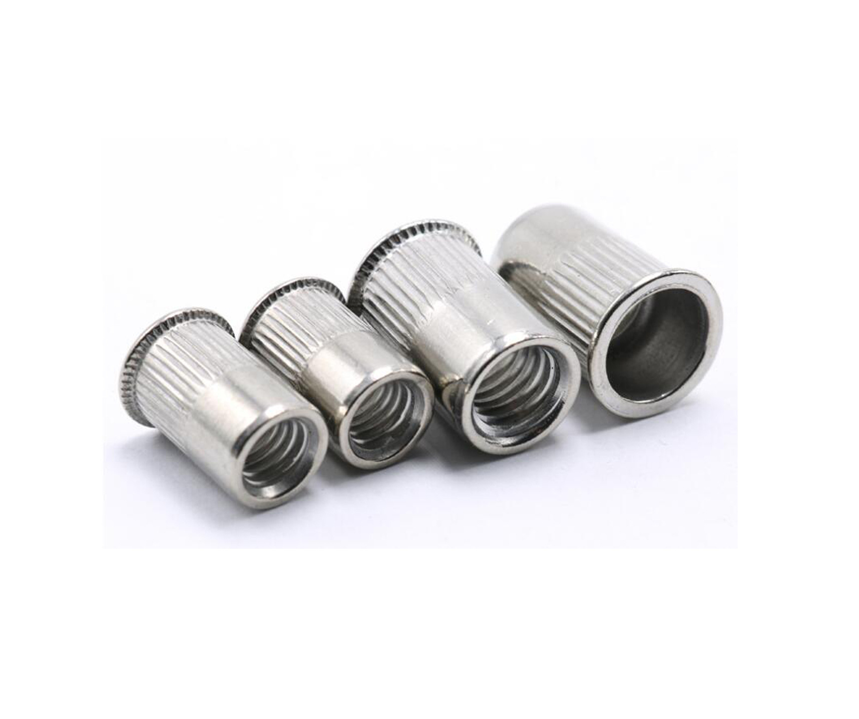 碳钢/不锈钢竖纹小沉头拉铆螺母螺帽m3m4m5m6m8m10m12 gb17880