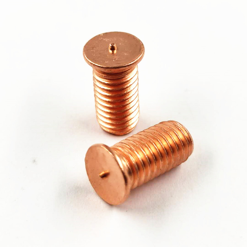焊接螺丝/点焊螺丝/植焊钉/焊接螺柱/点焊柱镀铜 m3m4m5m6m8m10