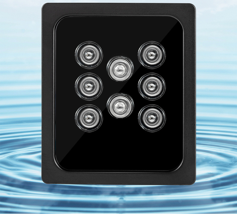 激光红外线灯监控补光灯摄像头夜视仪用途灯850nm阵列12v供电