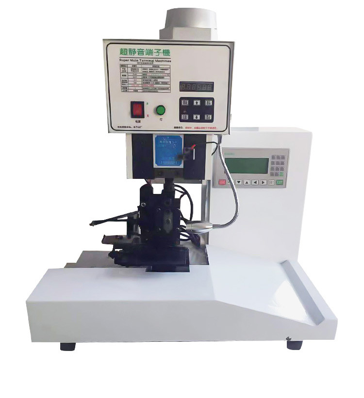 半自动排线端子机薄膜开关连接器打端机多芯线2.54刺破端子压接机