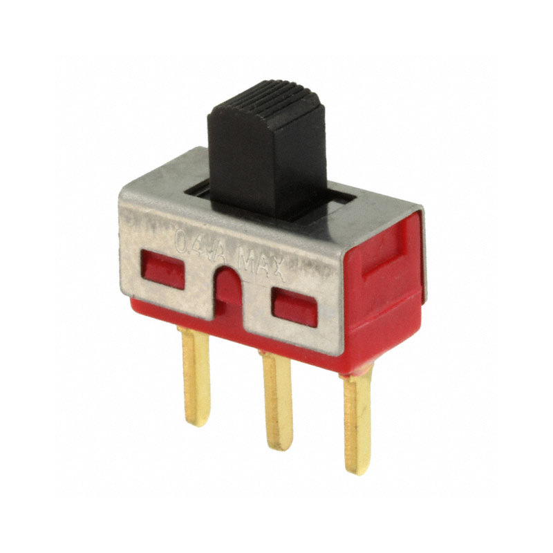 拨动开关 拨动开关 单排两档卧式侧拨滑动开关48assp3s1m2rbt