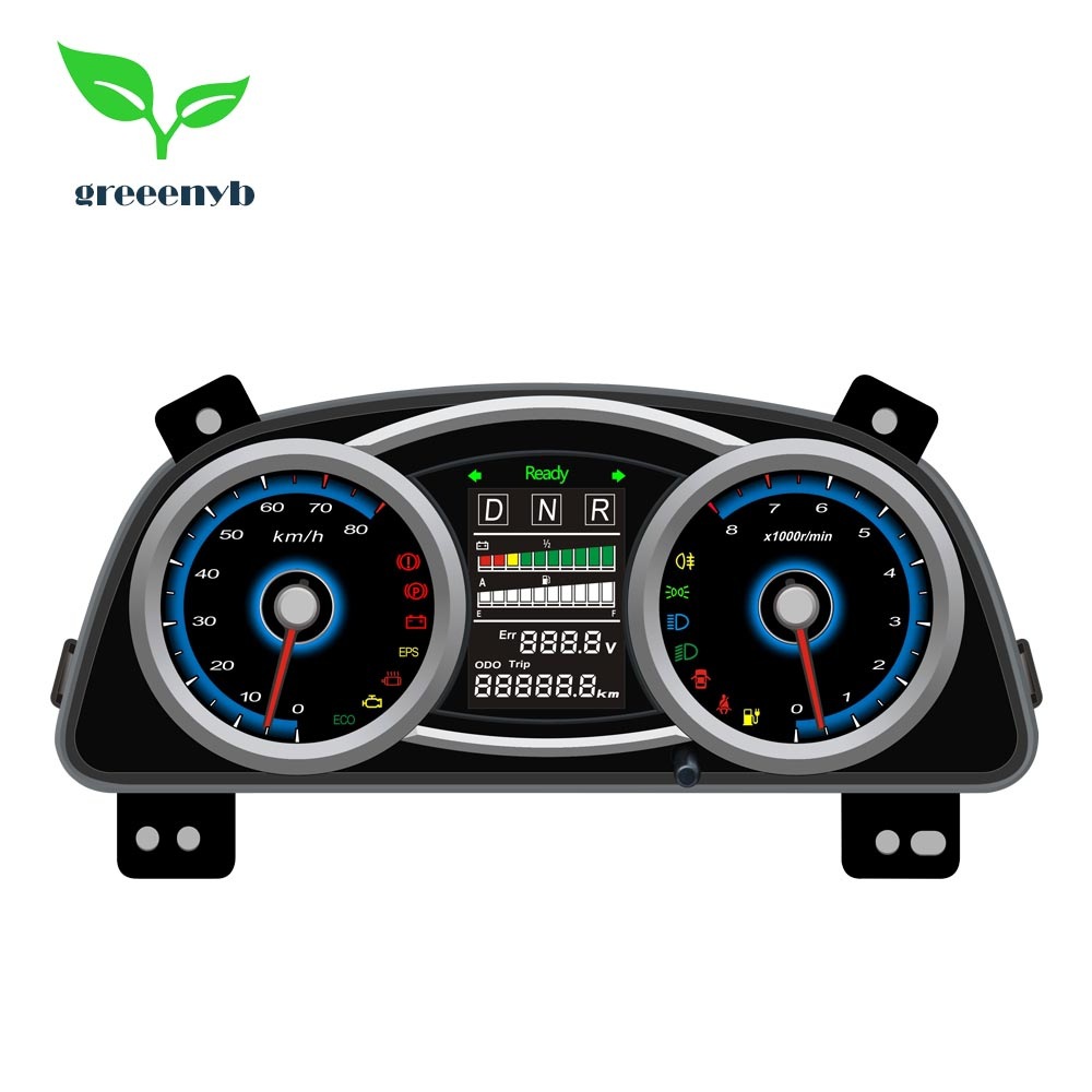 御捷q系 电动汽车组合仪表 电动汽车组合仪表分辨率高