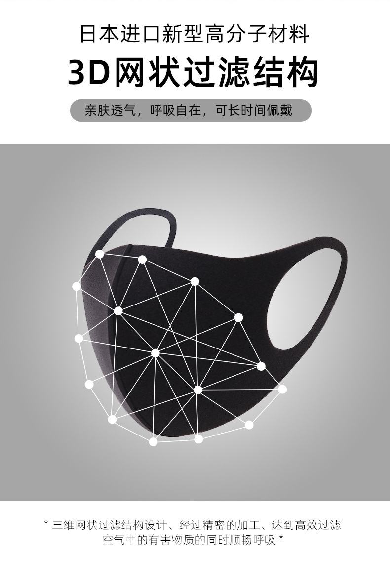 gb18401是否跨境出口专供货源否型号真空独立包装(无阀海绵防护口罩)