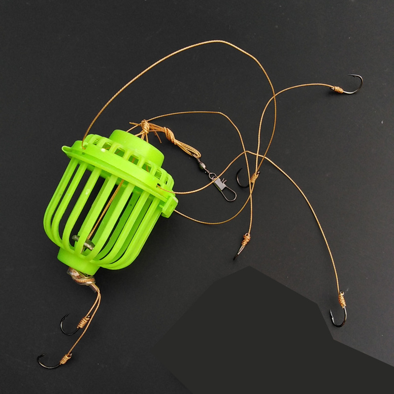 鲢鳙钓组水怪爆炸钩鱼钩 水雷钓笼炸弹钩抛竿垂钓鲢鱼钩