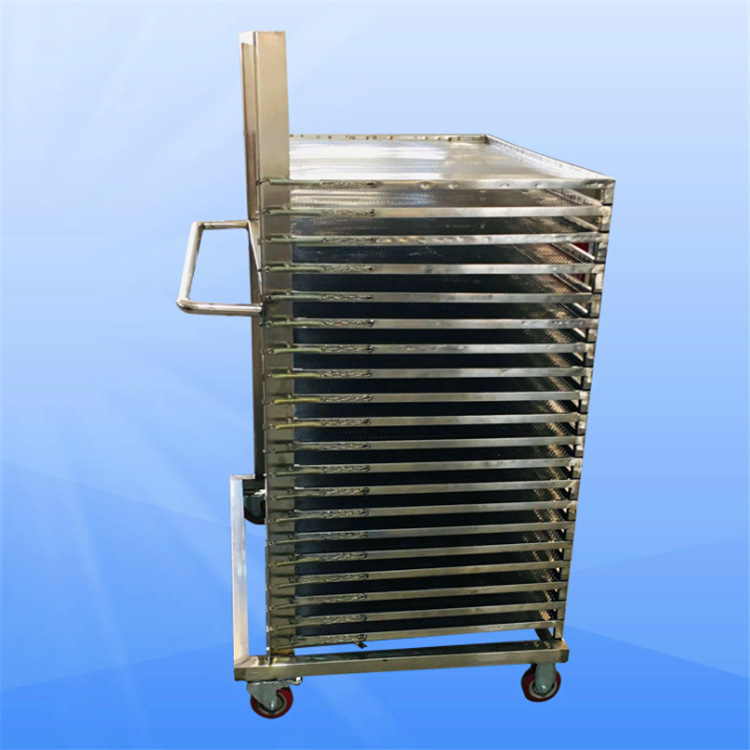 千层架50层25层丝网印刷画架仓储货架多层移动置物架千层网台车