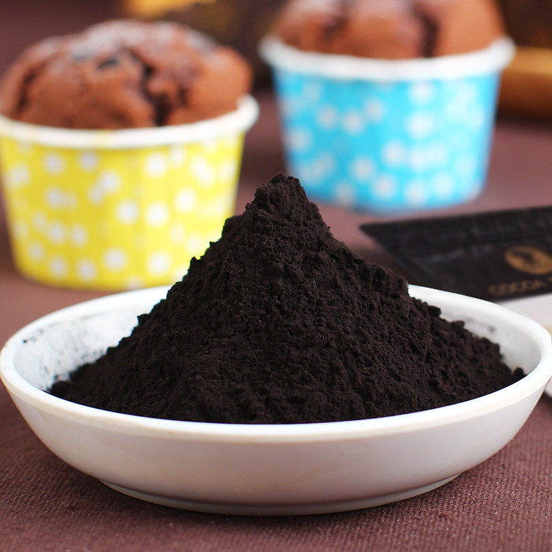 蓝黛深黑可可粉 巧克力粉纯烘焙冲饮奶茶提拉米苏原料材料100g