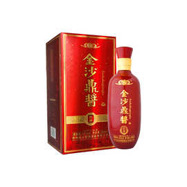 贵州白酒粮食酒金沙酱酒鼎酱红沙500ml酱香型白酒53度促销特价批