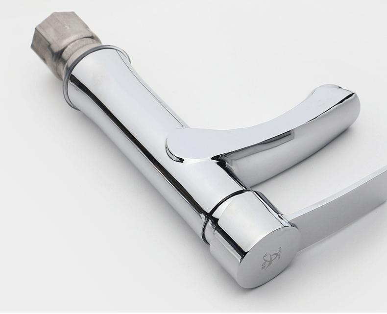 卫生间洗手盆面盆水龙头 家用浴室冷热混水龙头酒店大卫单孔龙头