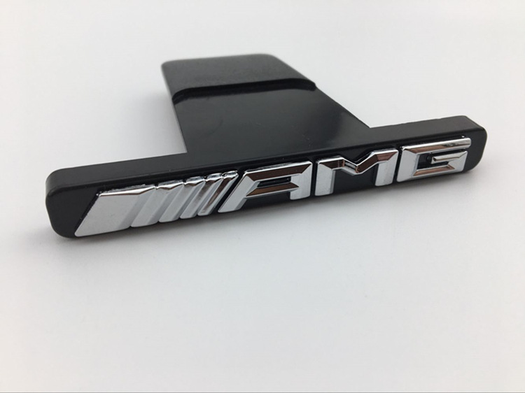 适用于奔驰gt款中网amg车标小标志 车贴 改装amg中网标