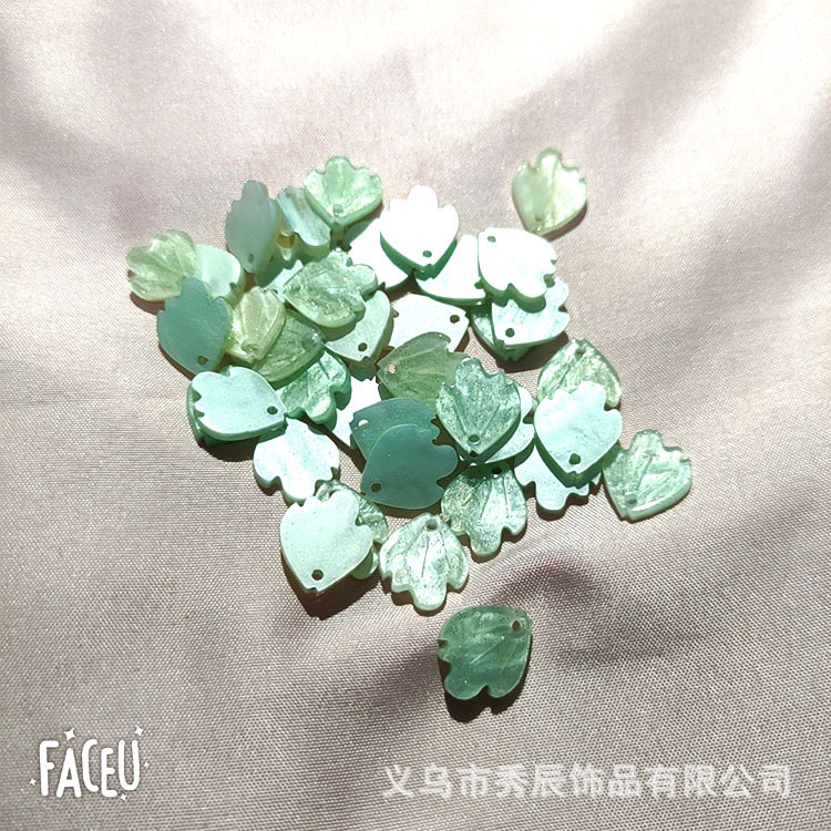 DIY Antiquity Hair Clasp Headdress Jewelry Accessories Materials Acetic Acid Imitation Shell Shell Pattern Petal Leaves