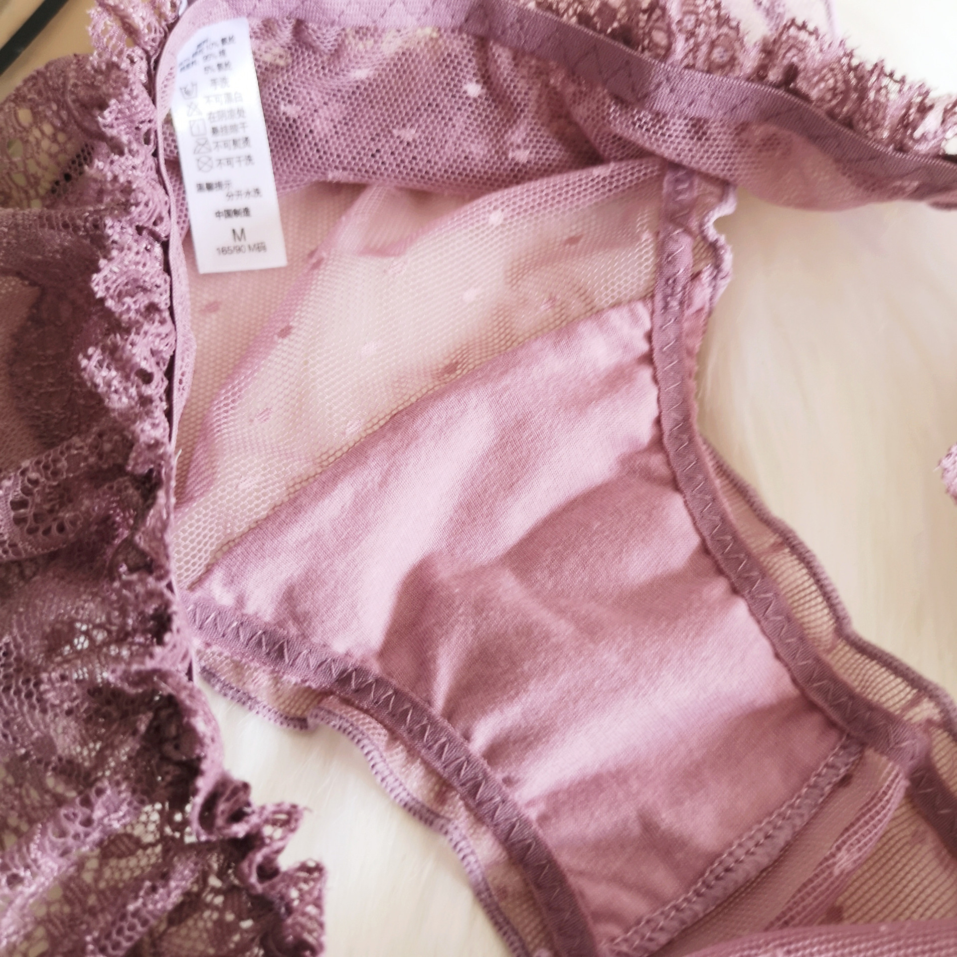 糖果色日单包臀内裤网纱透气内裤女网红少女内裤可爱