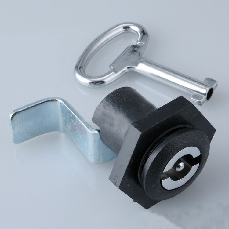 【友恒】yh9702防尘转舌锁 小黑锁 配电箱锁 仪表箱门锁