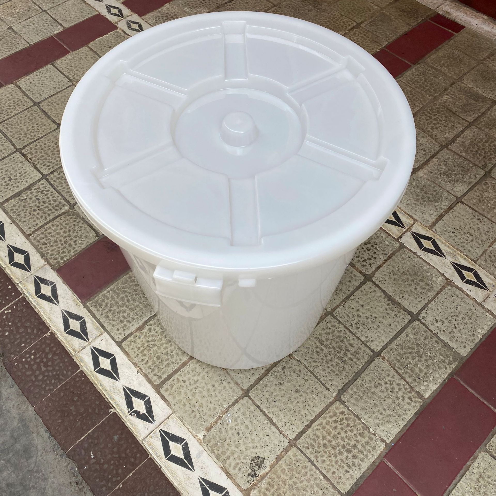 120升塑胶水桶150l大水缸家用浸泡桶塑料圆形发酵桶 pe/pp大白桶