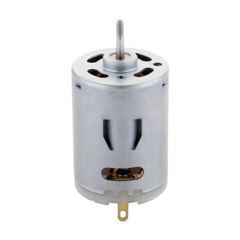 供应r380风扇直流电机 家用榨汁机车载吸尘器小马达 振动微型电机