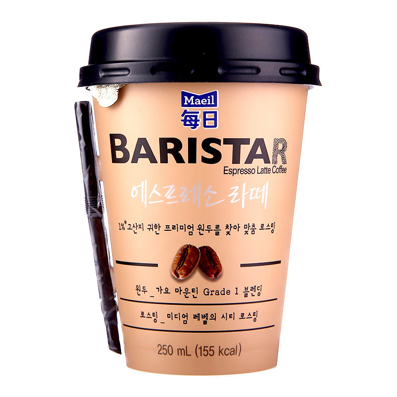 maeil每日咖啡师杯装韩国进口瓶装灌装多口味即饮咖啡饮料250ml