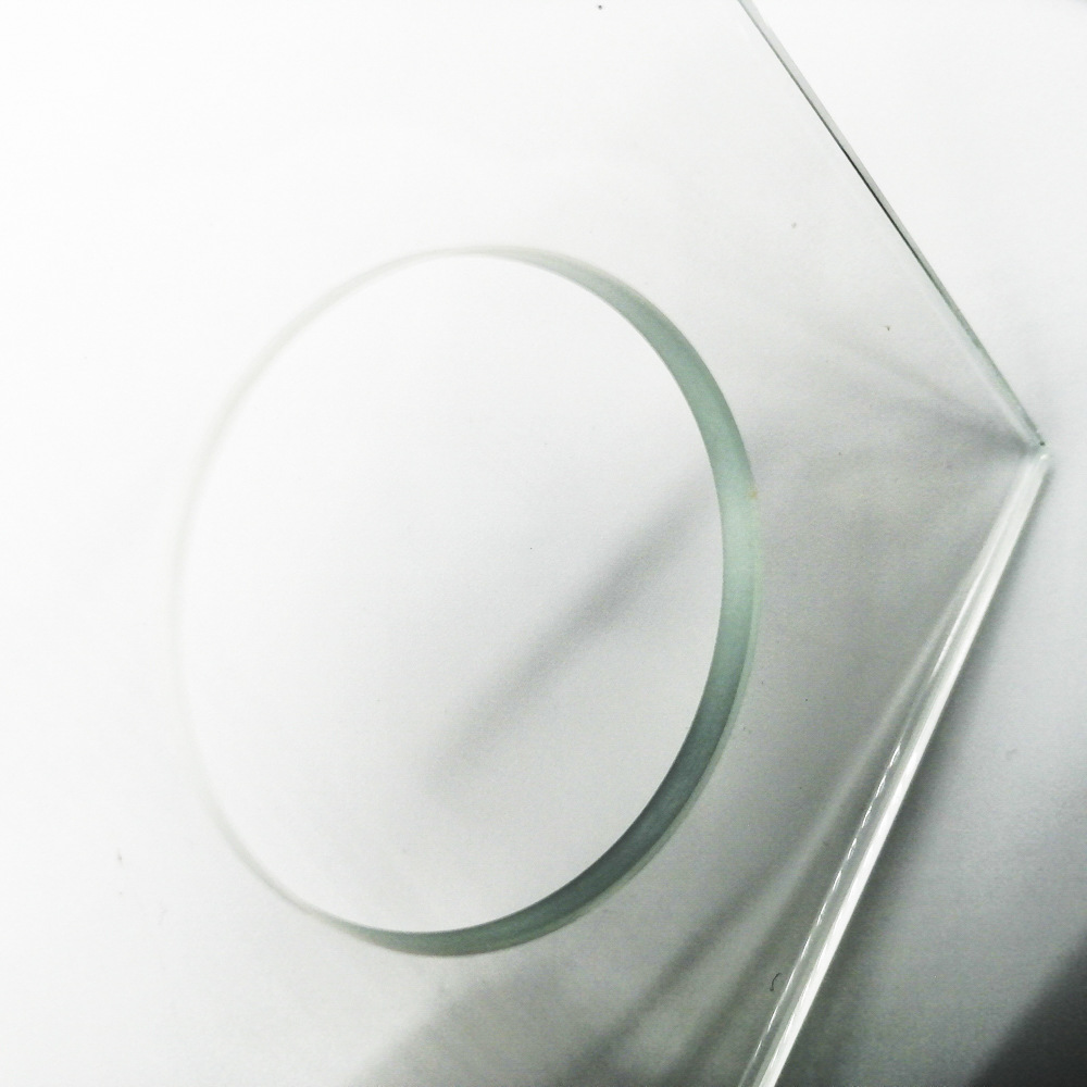 厂家供应 开孔开关面板钢化玻璃 开圆孔开关面板玻璃批发