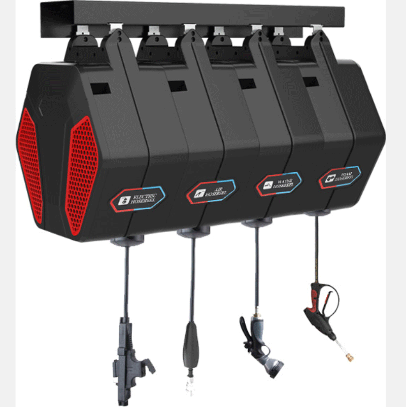 气鼓水鼓电鼓泡沫鼓高压水鼓水管洗车自动伸缩卷管器洗车店组合鼓