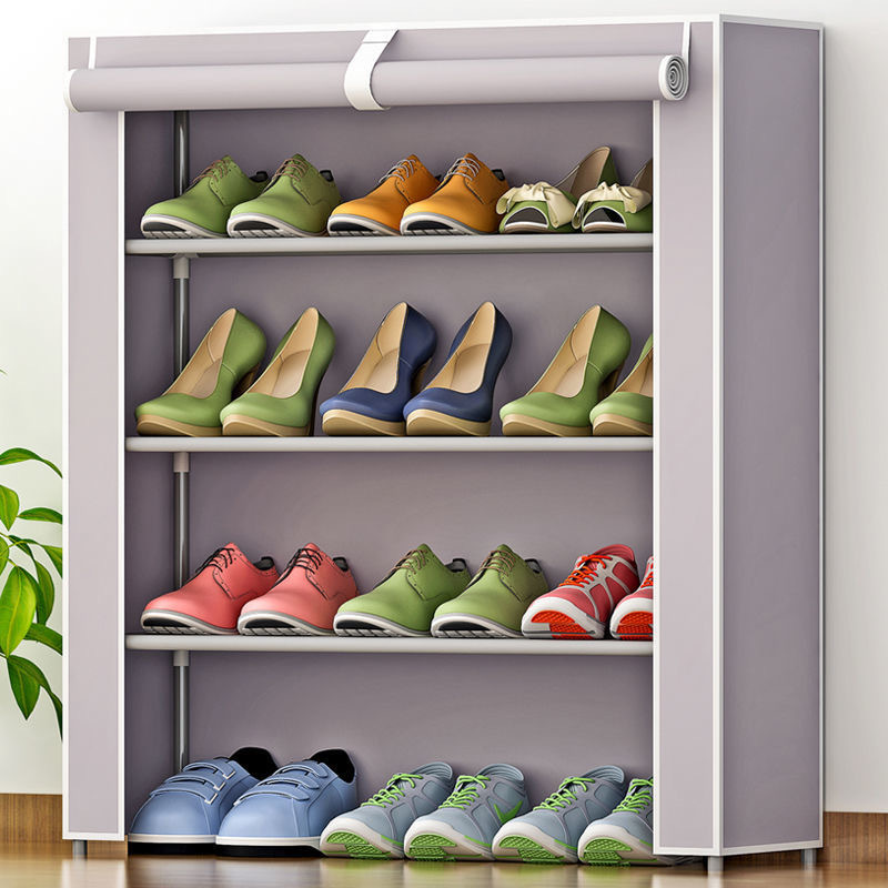 鞋架防尘多功能鞋柜家用门口全封闭收纳架 shoe rack dustproof