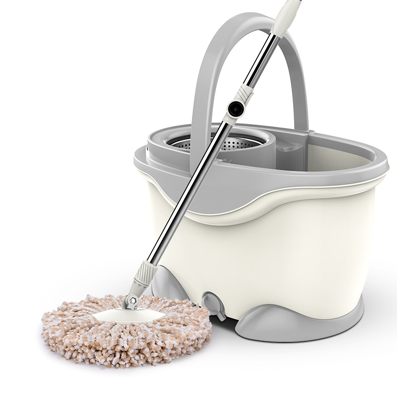 旋转式拖把免手洗拖地神器懒人家用自动甩干脱水拖布墩布带桶