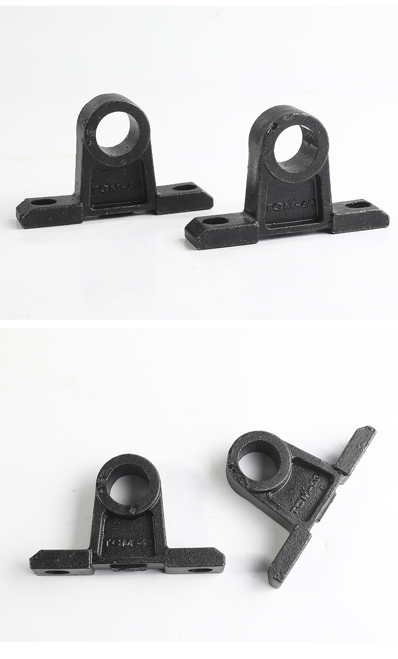 标准型气缸附件 tc-m座 sc/su/si/mbb通用脚架 固定支架 安装支架