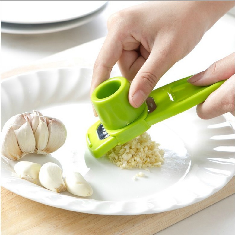 Creative Minced Garlic Garlic Press Mashed Garlic Planer Garlic Grinder Mashed Garlic Crushing Kitchen Household Meshed Garlic Device Ginger Grinder Garlic Press