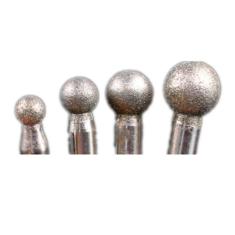批发34568101214mm高品质金刚石圆球形合金打磨头玻璃玉陶瓷石材