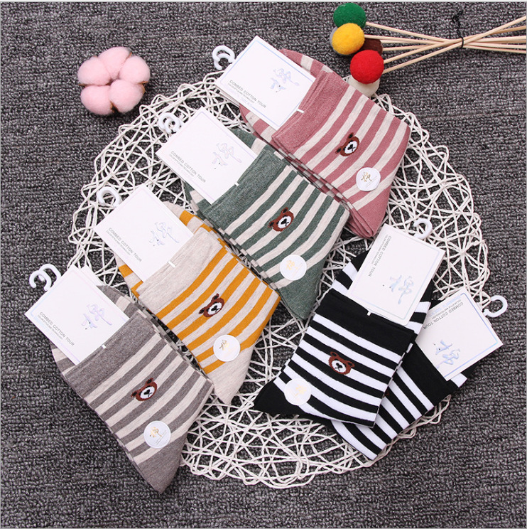 东北棉袜秋冬款男女士棉袜纯色棉袜东北辽源袜