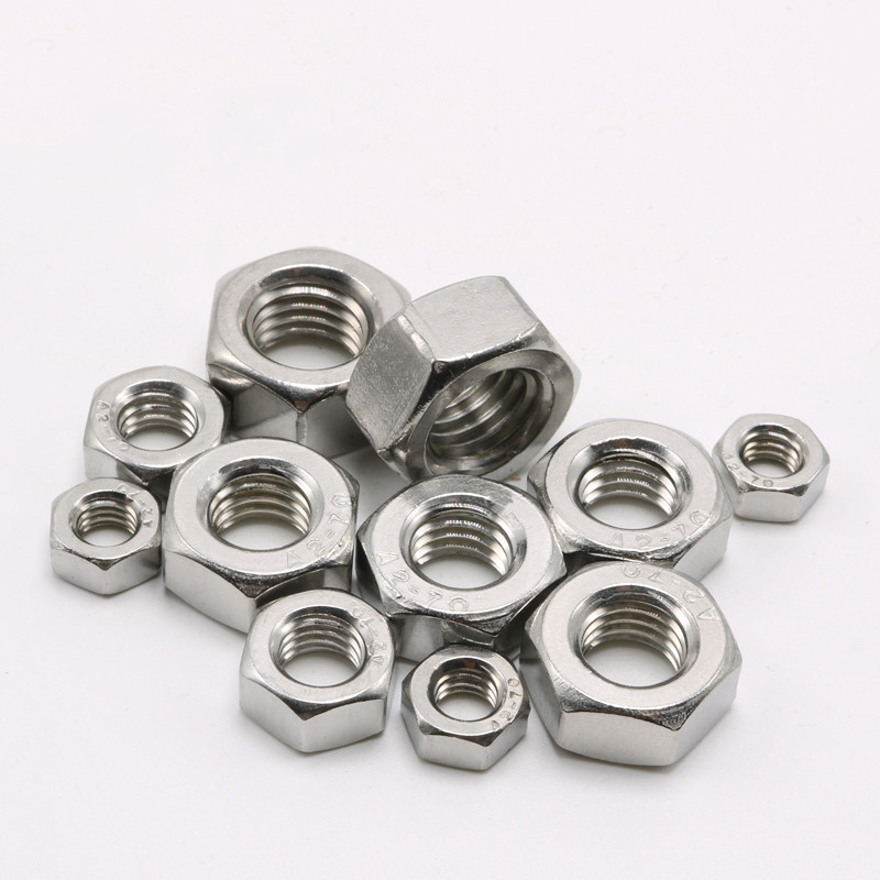 中碳英制六角螺母