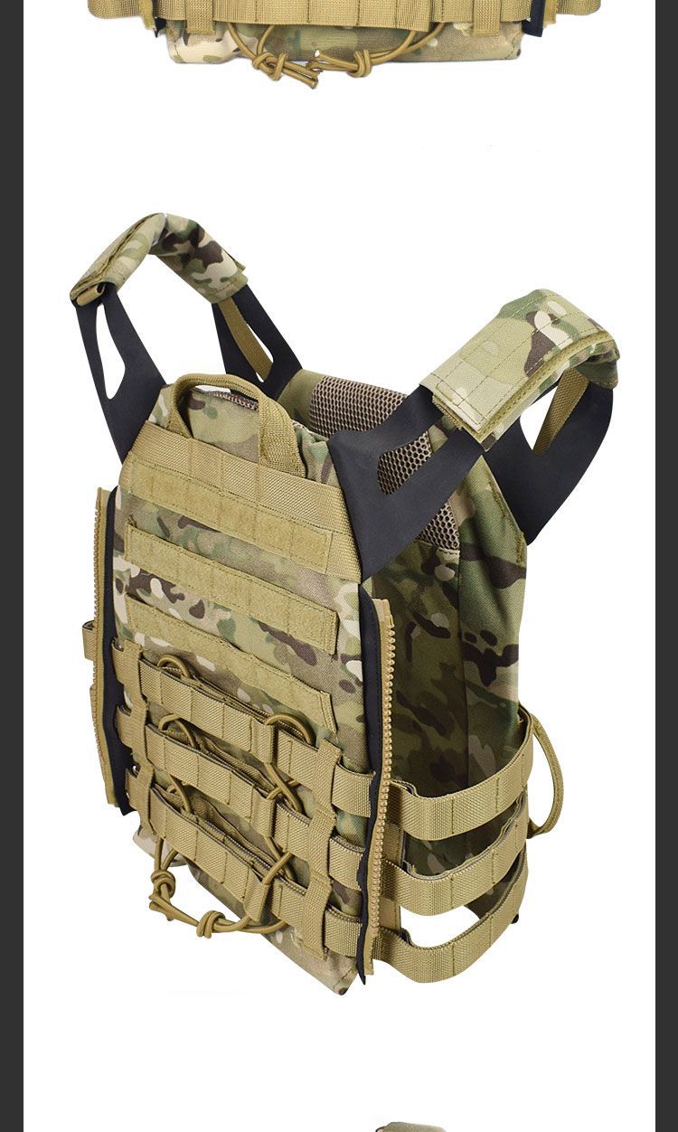 跨境亚马逊新款轻量化jpc战术背心2.0版本多功能两栖作战背心马甲