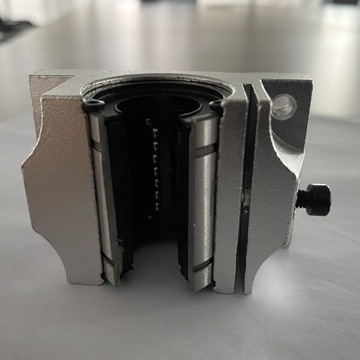 圆柱直线导轨tbr12-40带底座导轨木工推台tbr加宽开口箱式