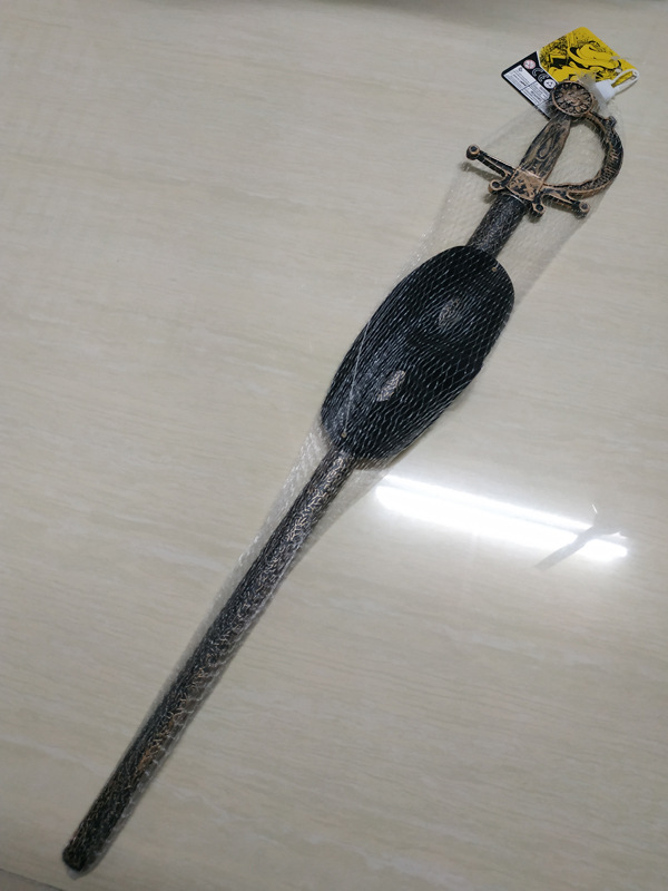 供应网袋装佐罗剑带面具玩具古铜色佐罗剑玩具_ly亮钰玩具_义乌购