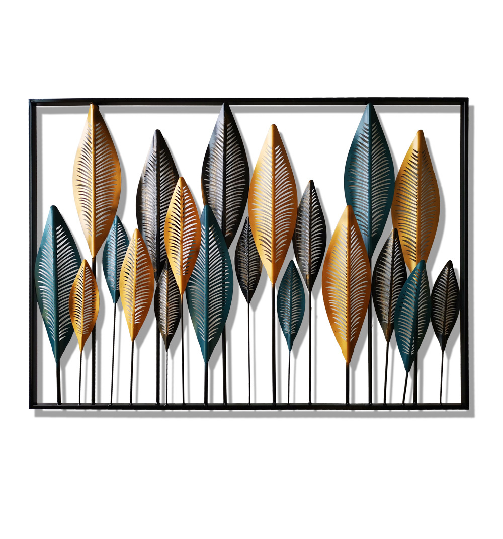 法式乡村客厅金属装饰画 客厅玄关墙面装饰壁画立体创意铁艺壁饰