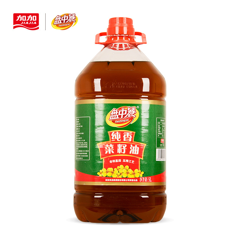 盘中餐纯香菜籽油5l-阿里巴巴