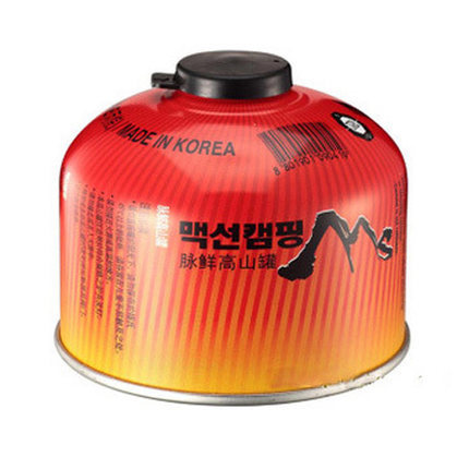 韩国脉鲜户外气罐炉头扁气罐便携式丁烷气体燃料炉具炊具野炊燃气