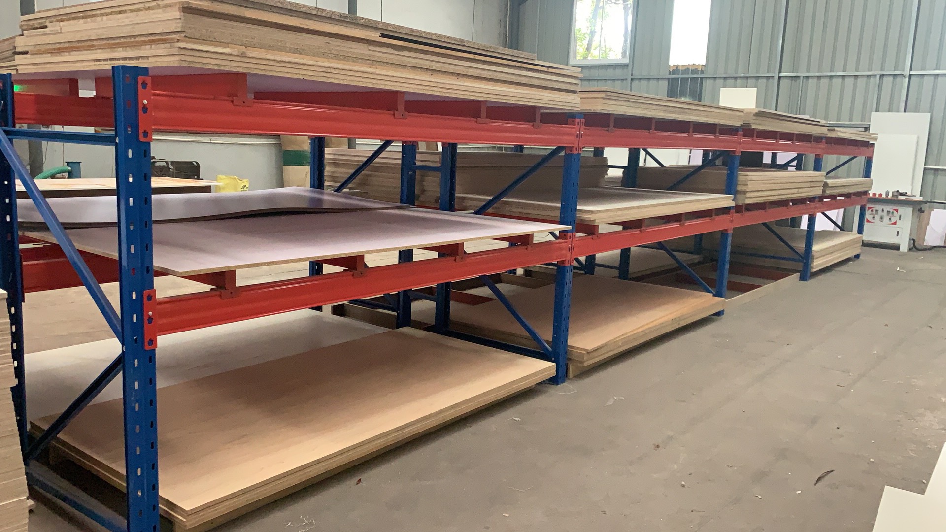 2.44*1.22板材货架定做 重型货架库房仓库货架批发工具铁架置物架