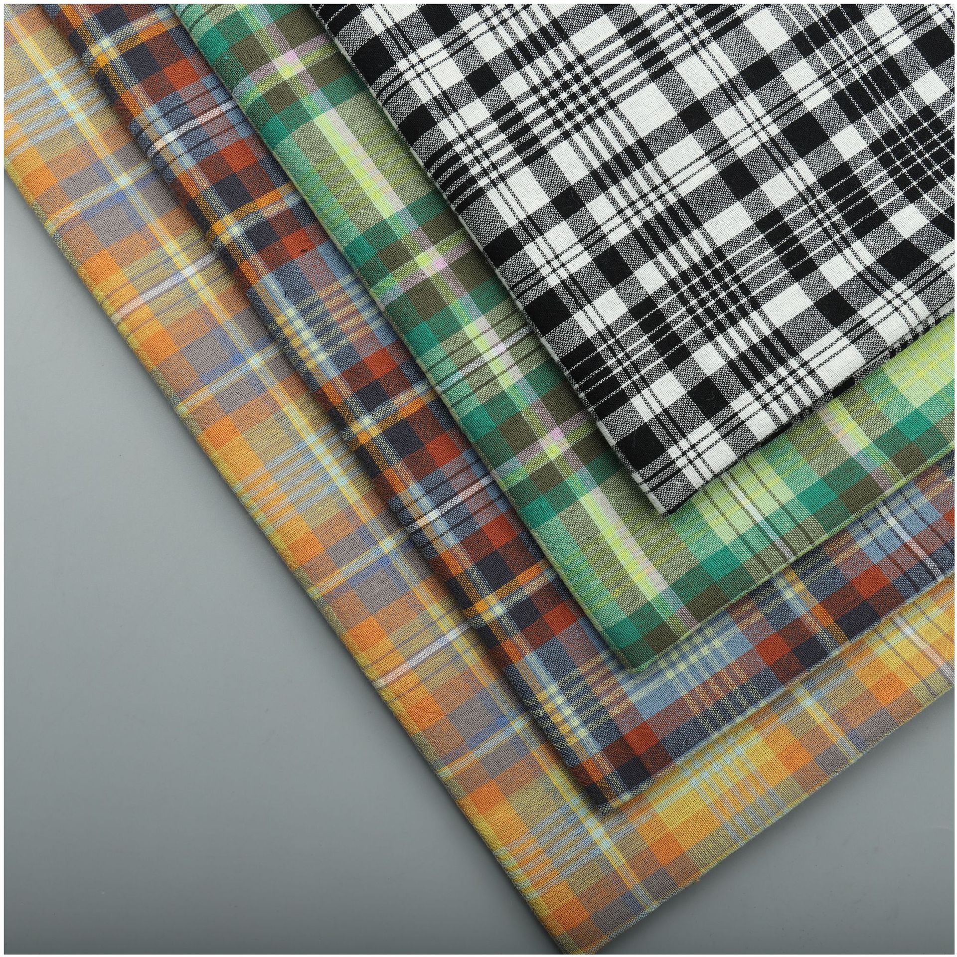 全棉色织平纹水洗布衬衫布春夏吊带连衣裙时装装饰面料工厂现货