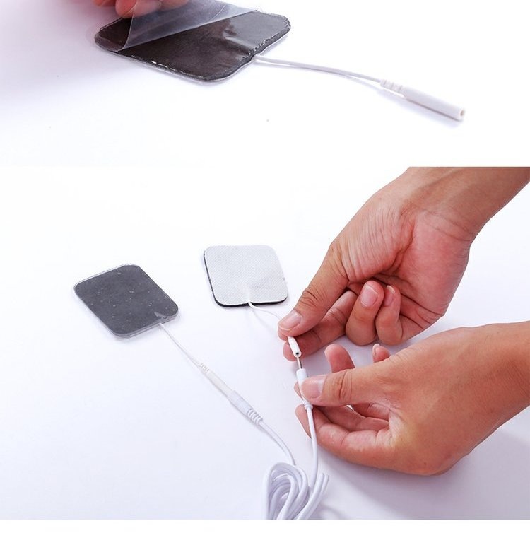 中频理疗电疗仪通用配件2.0mm2.5电极片治疗仪理疗电极片粘性贴片