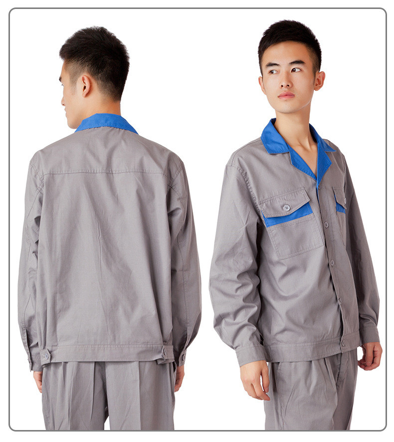 短袖工作服定制夏季工装定做修理厂车间汽修厂工装劳保服印字成都服装