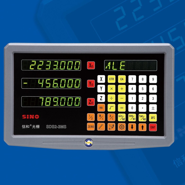 广州诺信数字测量设备有限公铣床数显表sds3ms 常州 无锡销售厂家