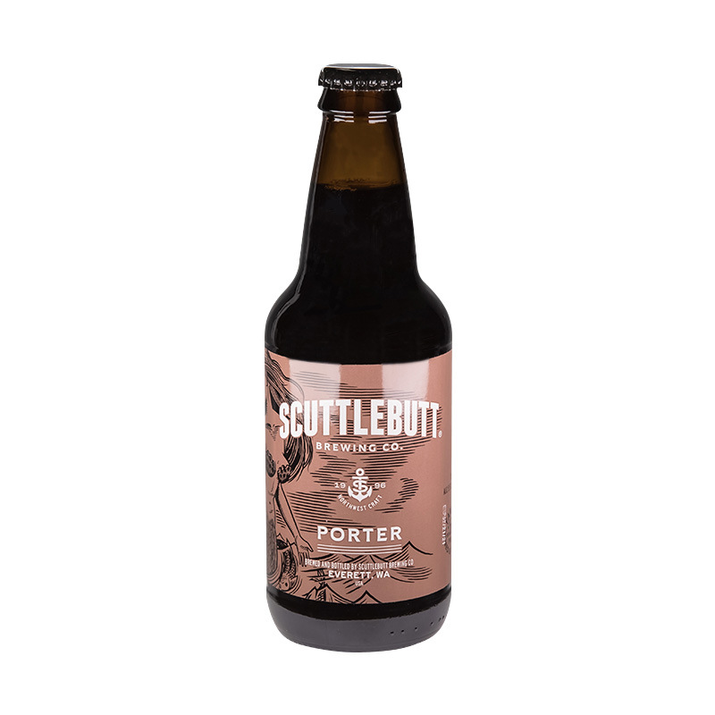 美人鱼 波特啤酒/scuttlebutt porter 355ml*24瓶 整箱