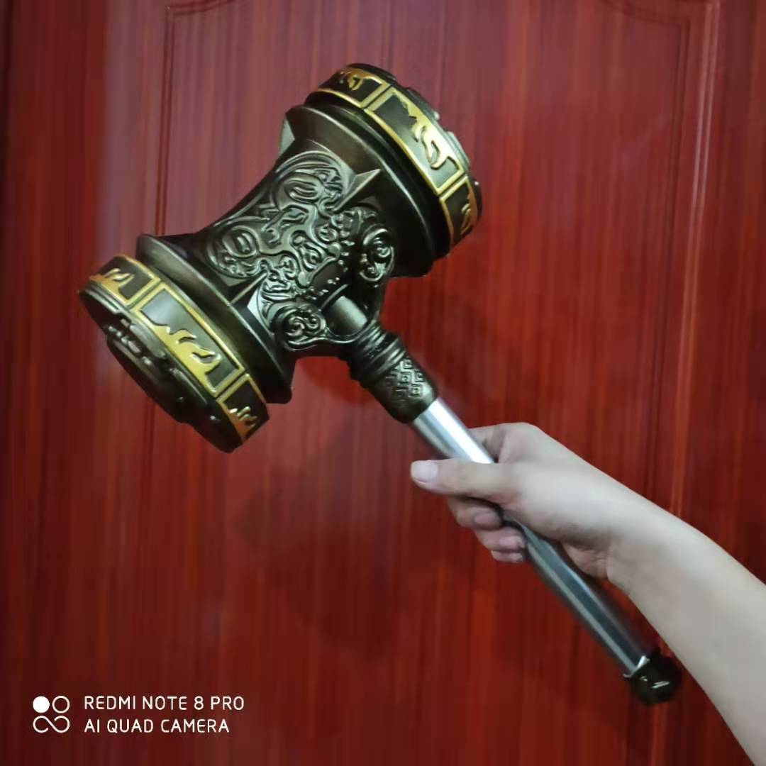 龙王传说唐三昊天锤动漫武器模型pu道具玩具大号