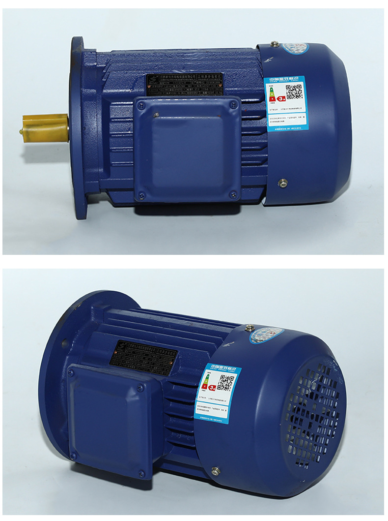 三相异步电机 可定制多规格全铜材质yx3交流电机马达卧式防爆电机