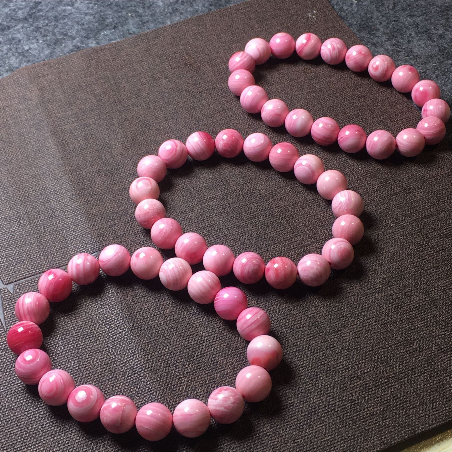 女王贝手链手串108 6/8/10mm胭脂螺手串