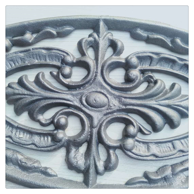 山东聊城铸铁花定制,楼梯扶手花 大门装饰铸铁花 阳台护栏配件