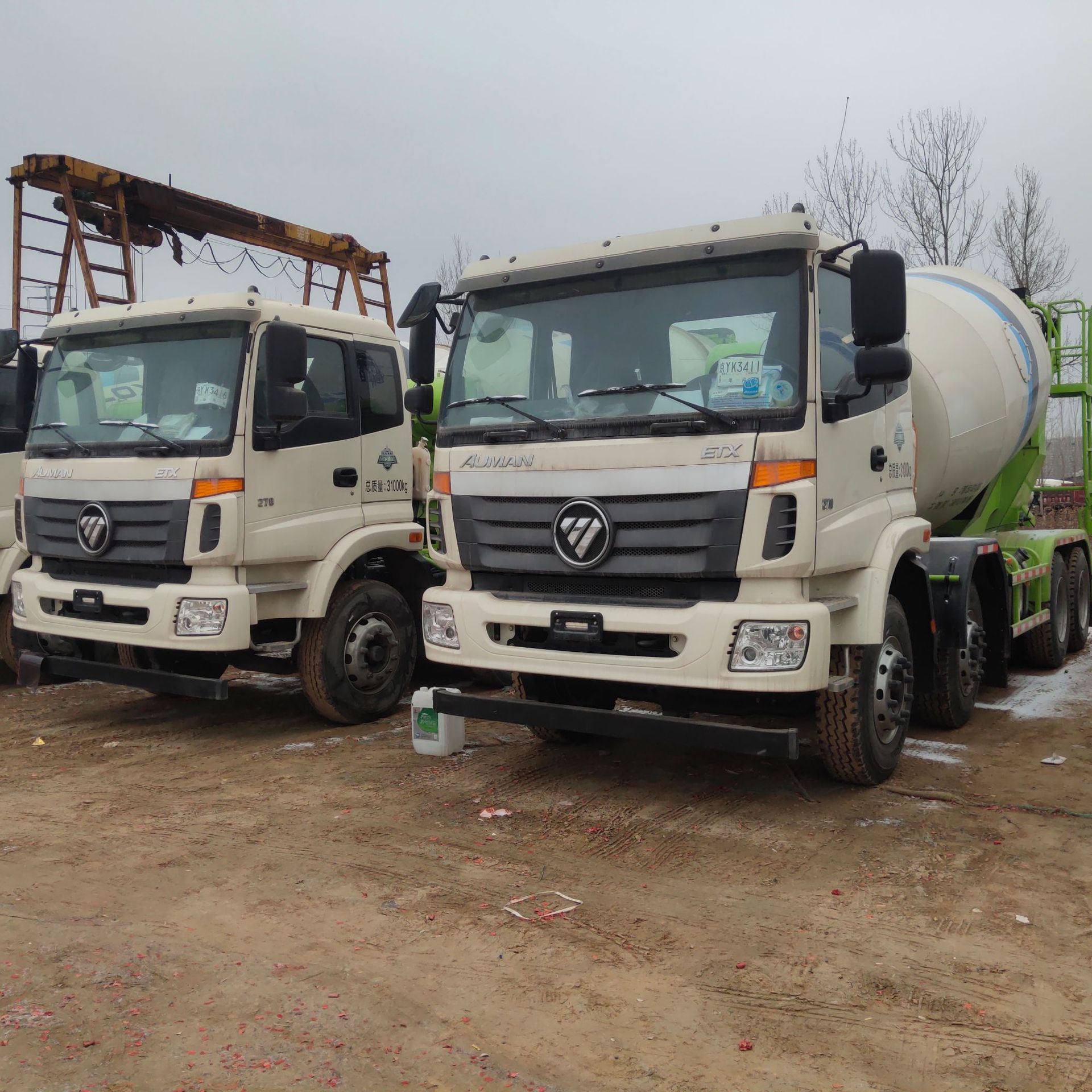 上海二手19年欧曼混泥土搅拌罐车 散装水泥搅拌车 出售8-20方