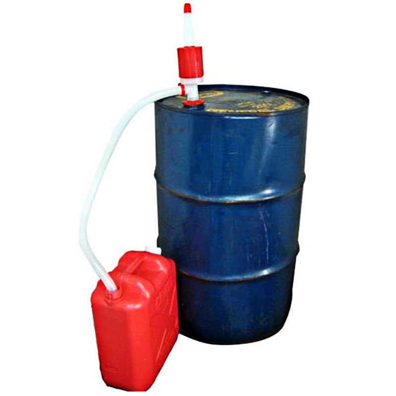 汽车手动抽油器日本三荣油抽耐酸碱大油抽油桶长软管按压式吸油器