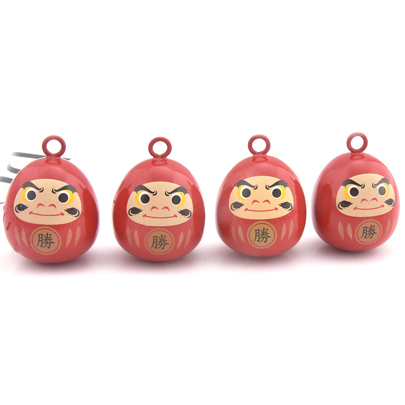 出口日本阴阳师达摩水琴铃 胜字款达摩铃铛 双层无缝不倒翁水音铃